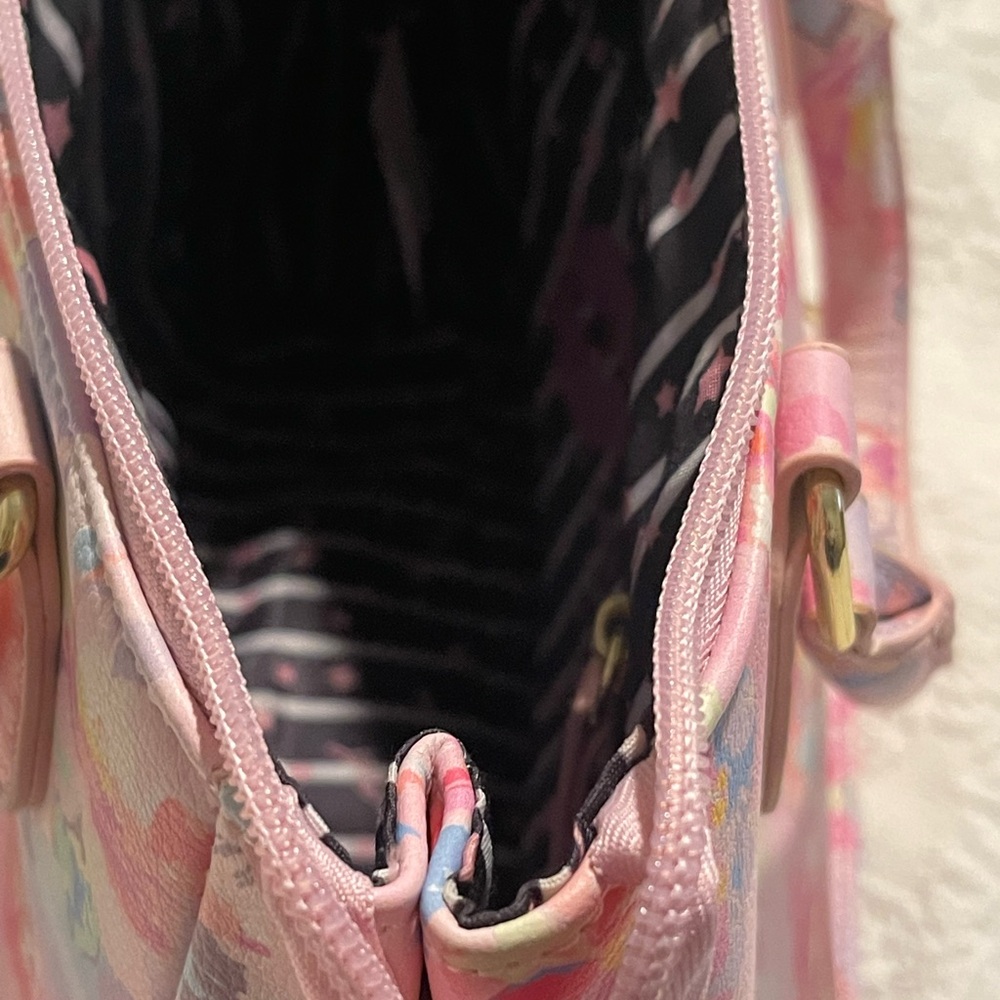 Floral Pink Satchel - Picture 5 of 16